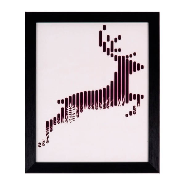 Slika: sømcasa Deercode, 25 x 30 cm