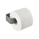 Sivo kovinsko stensko držalo za toaletni papir Ume – Zone