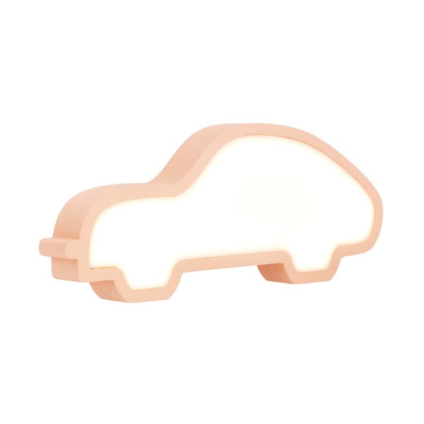 Rožnata otroška namizna svetilka Car – Candellux Lighting-image-1