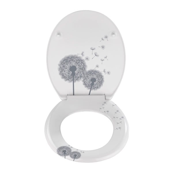 Deska za  WC s počasnim zapiranjem Wenko Astera, 45 x 37,5 cm-image-1