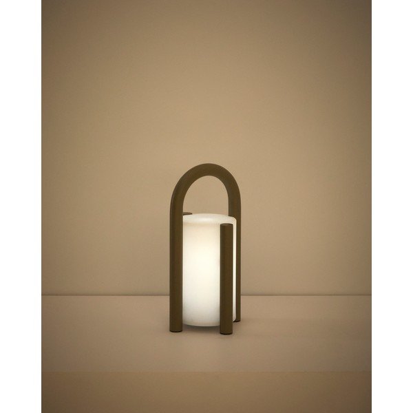 LED prenosljiva zunanja svetilka na USB ø 14 cm Leros – Kave Home-image-3