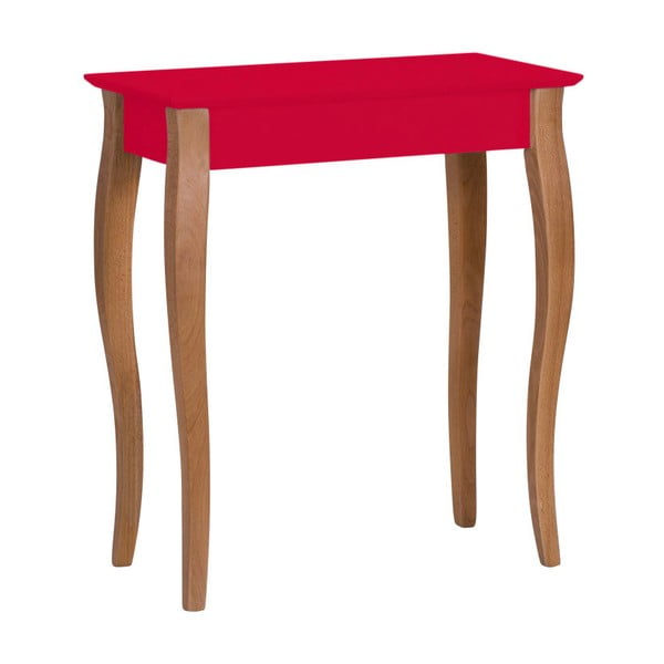 Rdeča konzolna mizica Ragaba Lillo, širina 65 cm