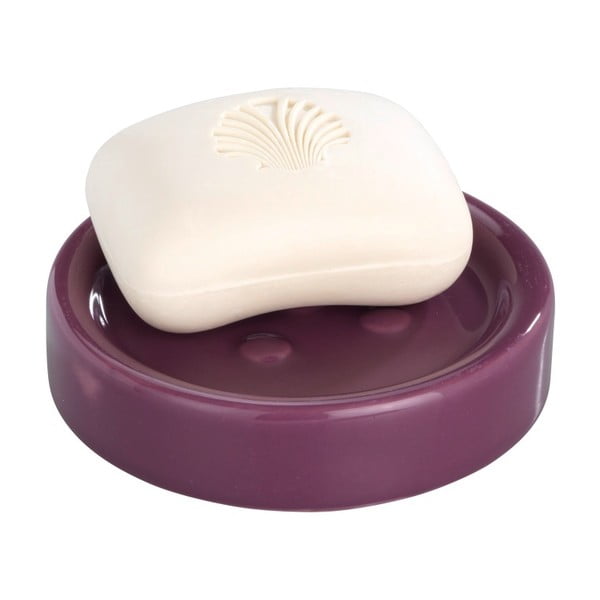 Wenko Polaris Purple Soap Mat