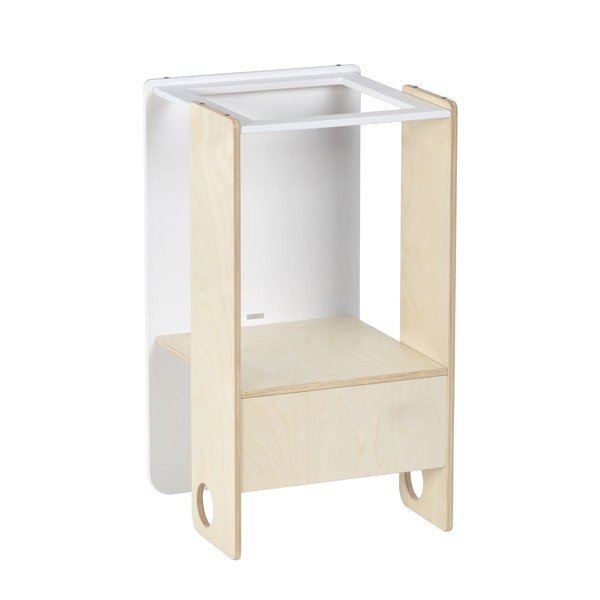 Bel/naraven stolček pomagalček Nuun – Kave Home