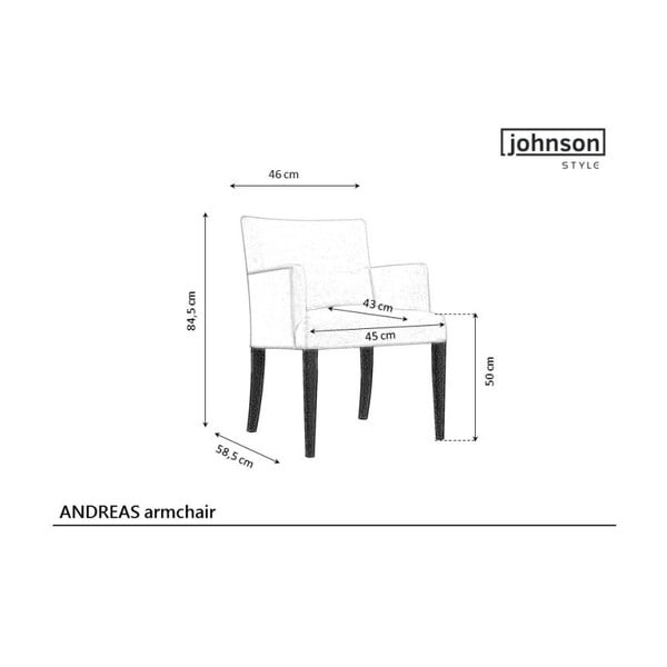 Zeleni fotelj JohnsonStyle Andreas-image-1