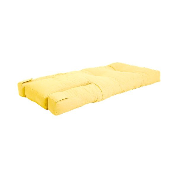 Otroški zložljiv fotelj Karup Design Mini Hippo Yellow-image-4
