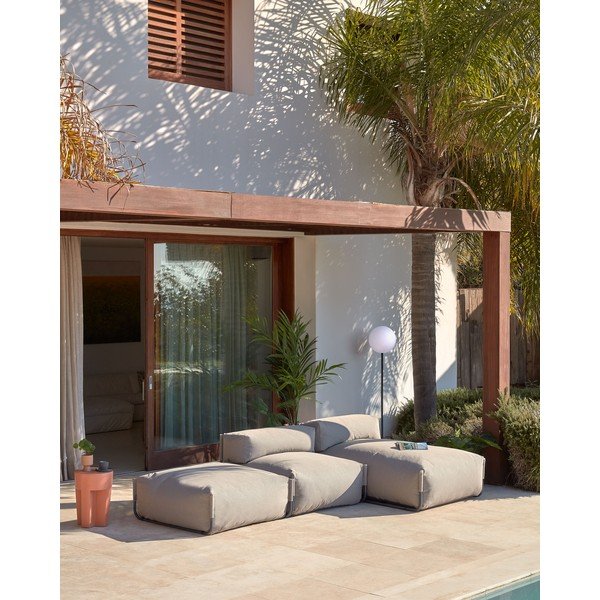 Zelen vrtni tabure Square – Kave Home-image-2
