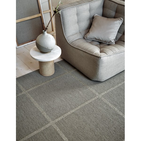 Bež notranja in zunanja preproga 70x100 cm Ada Dark Linen – Pappelina-image-2