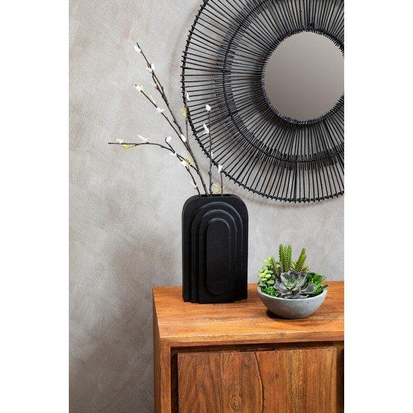 Komoda iz masivne akacije v temni naravni barvi 92x82x40 cm Simla – Premier Housewares-image-2