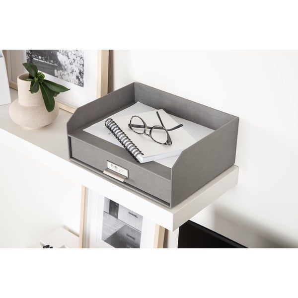 Kartonski organizator dokumentov s predalom Walter - Bigso Box of Sweden-image-1