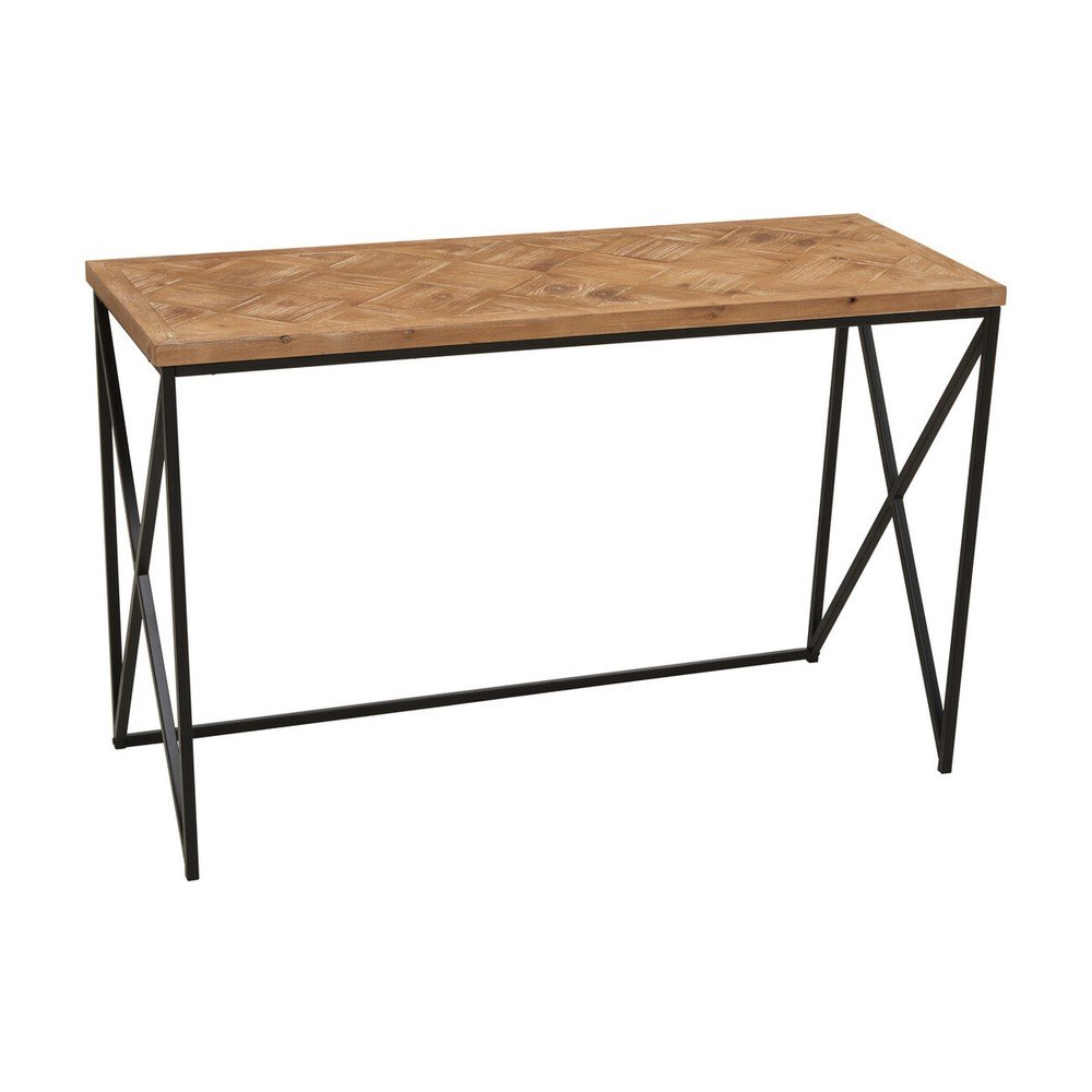 Stranska mizica iz masivne jelke v naravni barvi 48x120 cm Kickford