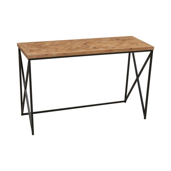 Stranska mizica iz masivne jelke v naravni barvi 48x120 cm Kickford – Premier Housewares