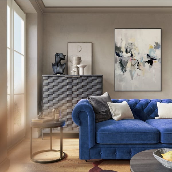 Slika z ročno naslikanimi elementi 70x100 cm Cro – Styler-image-4