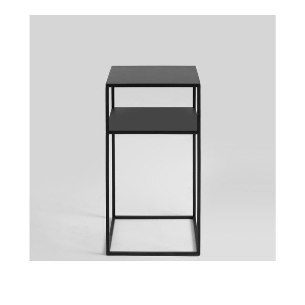 Črna stranska mizica CustomForm Tensio-image-1