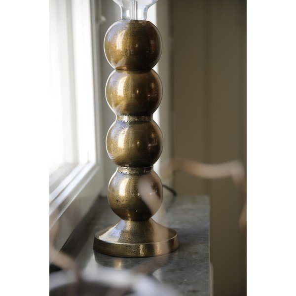 Namizna svetilka v zlati barvi (višina 33 cm) Gong – Markslöjd-image-2