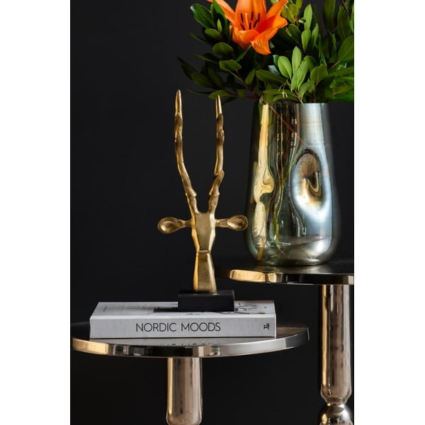 Kovinski kipec (višina 34 cm) Reindeer Head – PT LIVING-image-1