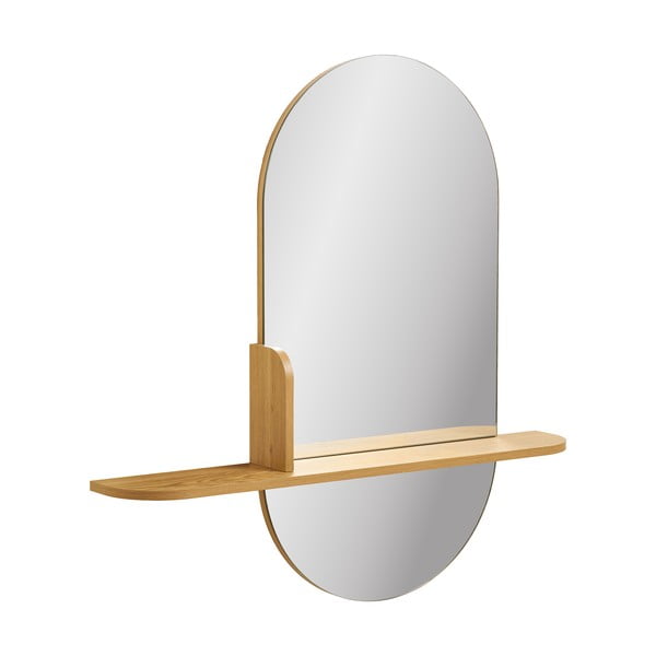 Stensko ogledalo s polico 92x94,5 cm Barco – House Nordic-image-3