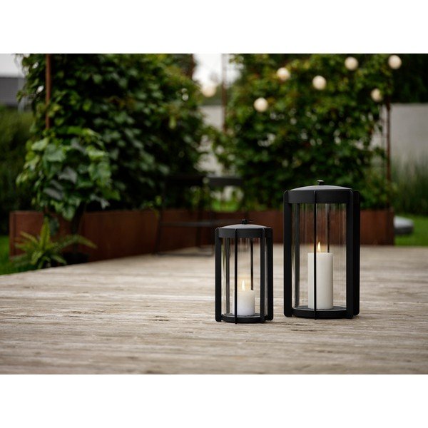 Črna LED lanterna na USB (višina 35 cm) Firefly – Zone-image-1