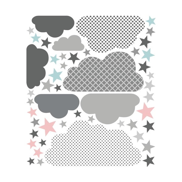 Stenska nalepka Ambiance Scandinavian Clouds From The Far North-image-2