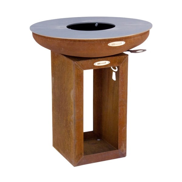 Rjav zunanji žar na drva Remundi Carus S, ø 62 cm-image-2