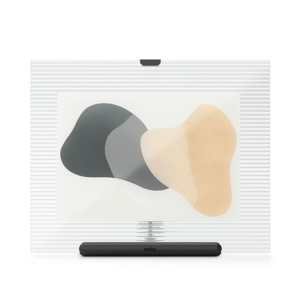 Črn steklen stoječ okvir 19x23 cm Flute – Umbra-image-2