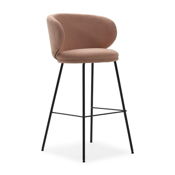 Svetlo rožnati barski stoli v kompletu 2 ks (višina sedeža 65 cm) Rush – Marckeric