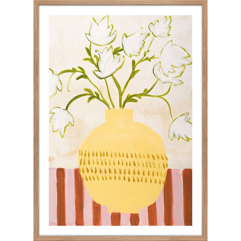 Slika 52x72 cm Yellow Vase   
