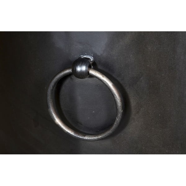 Črno kovinsko stojalo za vino za 9 steklenic, 60x85 cm Luni - Interia Home & Living-image-1