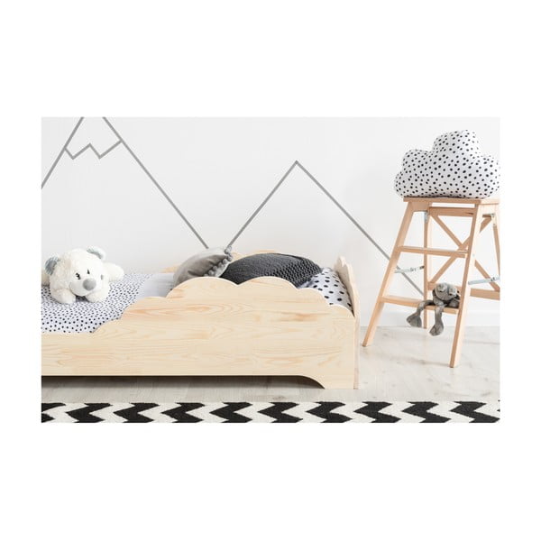 Otroška postelja iz borovega lesa Adeko BOX 9, 90 x 200 cm-image-3