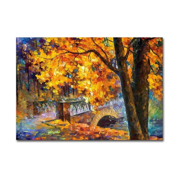 Stenska reprodukcija na platnu Leonid Afremov, 100 x 70 cm