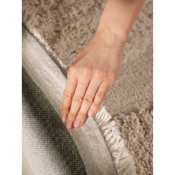 Kremno bela ročno tkana okrogla preproga ø 200 cm Lambeth Jasper – Ted Baker-image-4