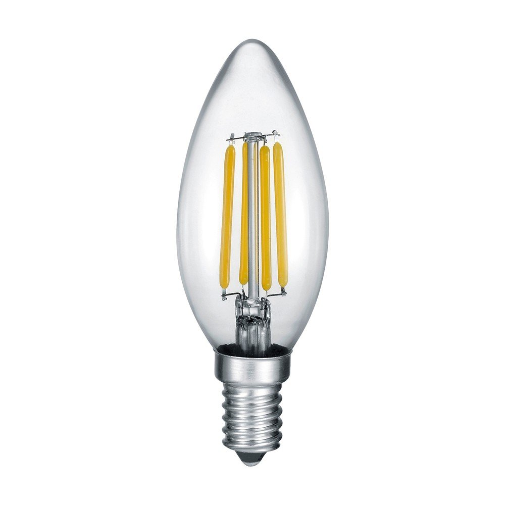 LED filament žarnica s toplo z žarnico E14, 2 W Kerze