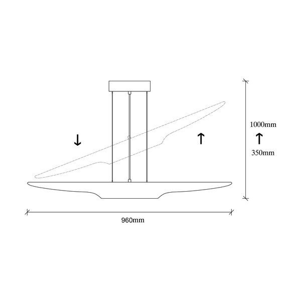Črna viseča svetilka Opviq lights Efsun-image-4