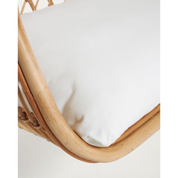 Viseči vrtni fotelj iz ratana v naravni barvi Ekaterina – Kave Home-image-3