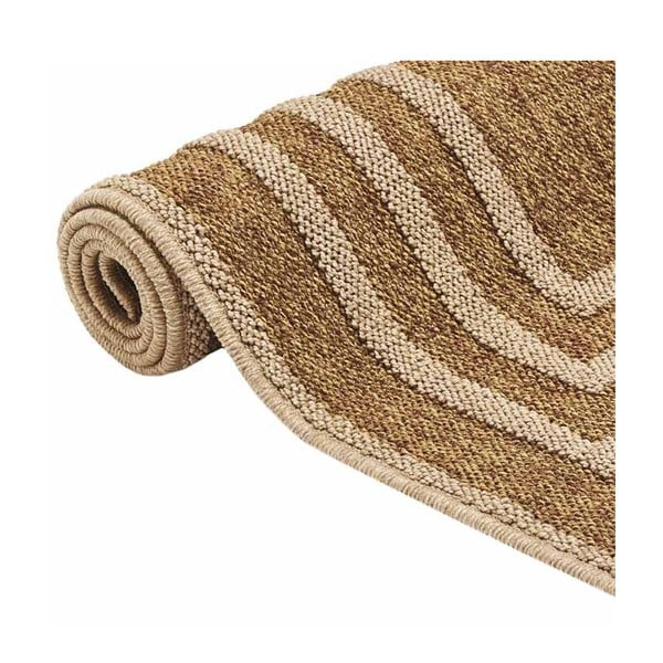 Rjava zunanja preproga Floorita Border, 160 x 230 cm-image-2