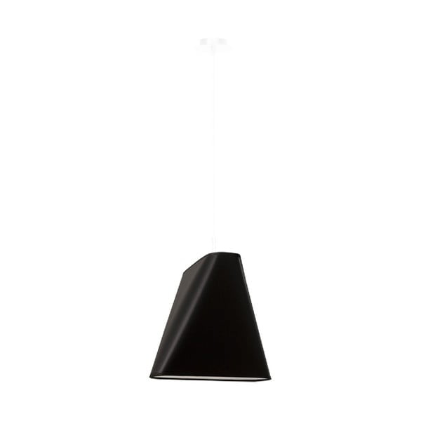 Črna viseča svetilka 28x28 cm Velo - Nice Lamps