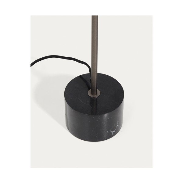 Črna stoječa svetilka (višina 121 cm) Lynor – Kave Home-image-3