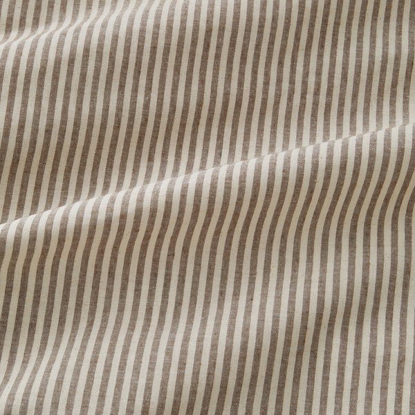 Sivorjava enojna posteljnina 135x200 cm Cotton Rich Narrow Woven Stripe – Pineapple Elephant-image-3