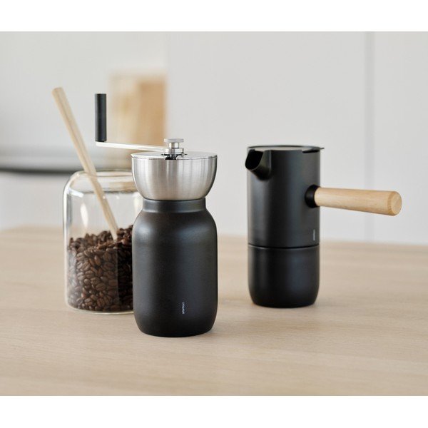 Črna kafetiera iz nerjavečega jekla 250 ml Collar – Stelton-image-2