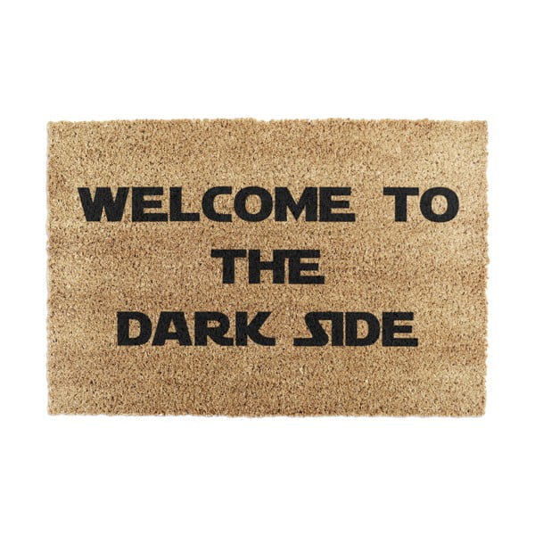 Predpražnik iz kokosovih vlaken 40x60 cm Welcome to the Darkside – Artsy Doormats