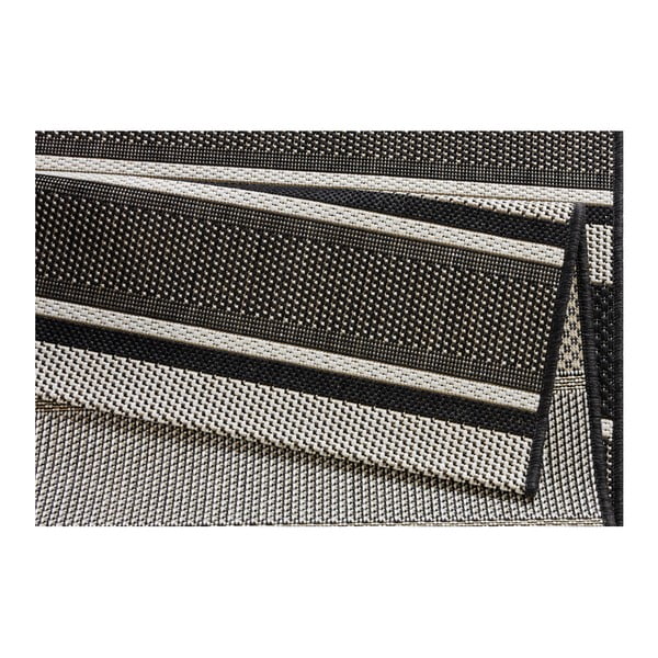 Črna zunanja preproga NORTHRUGS Strap, 200 x 290 cm-image-3