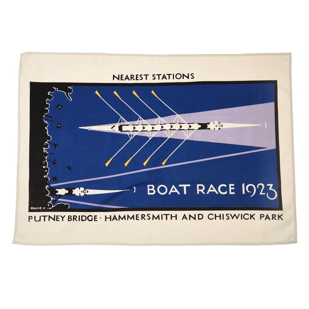 Bombažna kuhinjska krpa 50x70 cm Boat Race