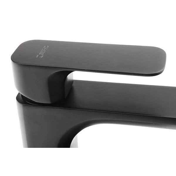 Mat črna stoječa armatura za umivalnik Spy – Sapho-image-2