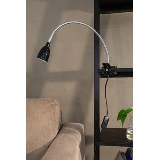 Črna LED namizna svetilka (višina 40 cm) Tulip – Markslöjd