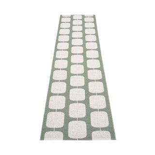 Zelen/kremno bel zunanji in notranji tekač 70x300 cm Sten Army – Pappelina