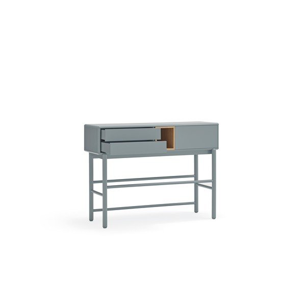 Modra/siva stranska mizica 35x120 cm Corvo – Teulat-image-3