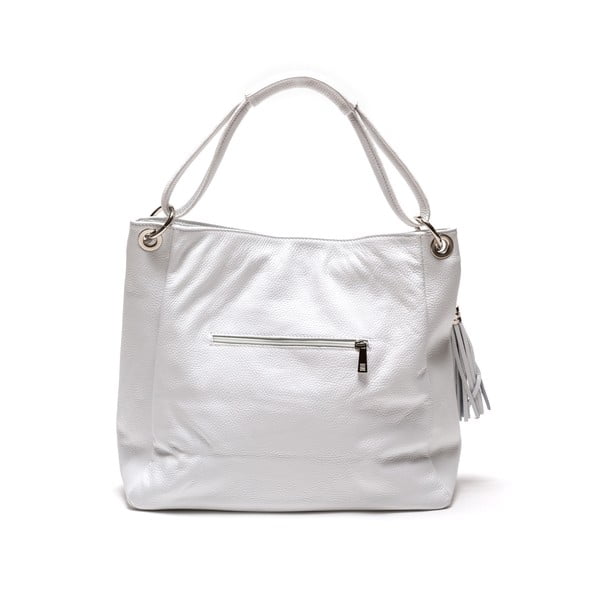 Usnjena torbica Anna Luchini 1071 Bianco-image-2