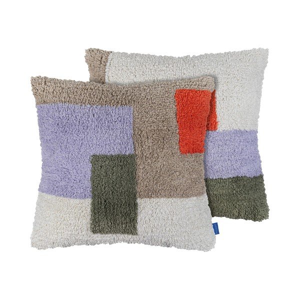 Bombažna prevleka za blazino 50x50 cm Brick – Mette Ditmer Denmark-image-2