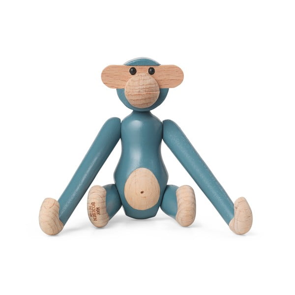 Kipec iz masivnega lesa (višina 9,5 cm) Monkey Mini – Kay Bojesen Denmark