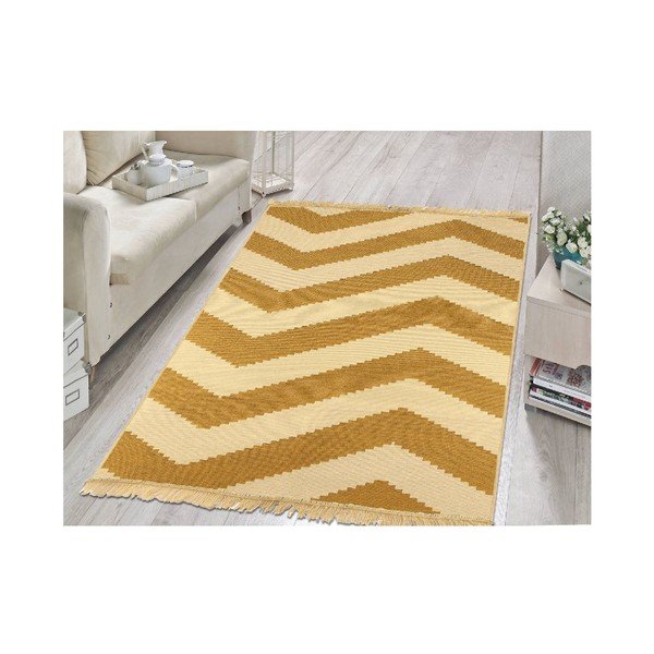 Preproga ZigZag Tan Beige, 120 x 180 cm-image-1